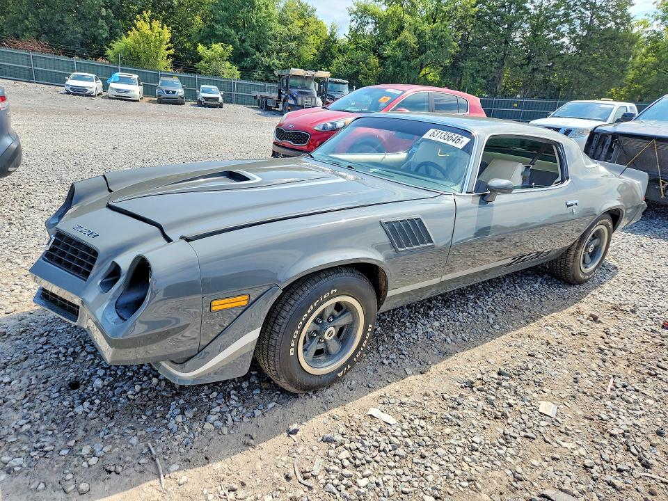 Aukcja sprzedaży 1979 Chevrolet Camaro, vin: 1Q87L9L505407, numer aukcji: 63135646