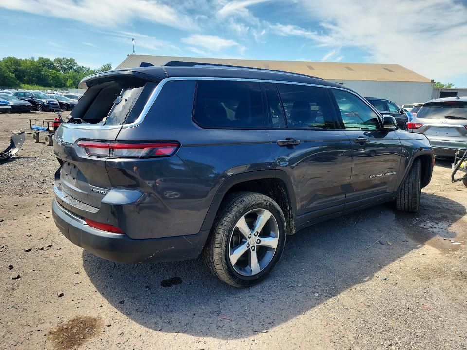 62453606 :رقم المزاد ، 1C4RJKBG8M8167840 vin ، 2021 Jeep Grand Cherokee مزاد بيع