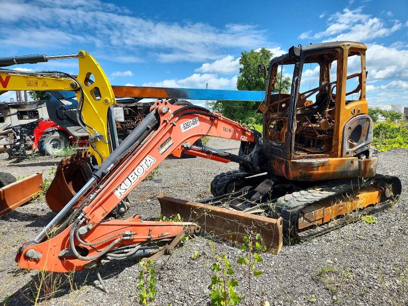 63931466 :رقم المزاد ، 26560 vin ، 2017 Kubota U55-4r3ap مزاد بيع
