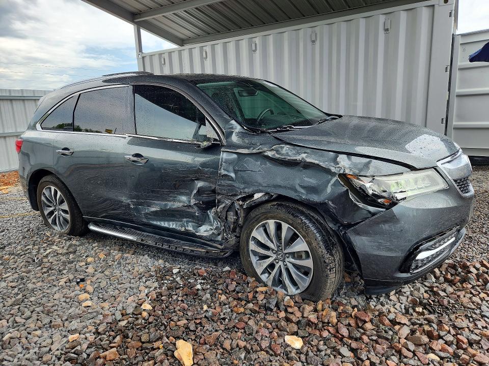 70048396 :رقم المزاد ، 5FRYD3H48GB003710 vin ، 2016 Acura Mdx مزاد بيع