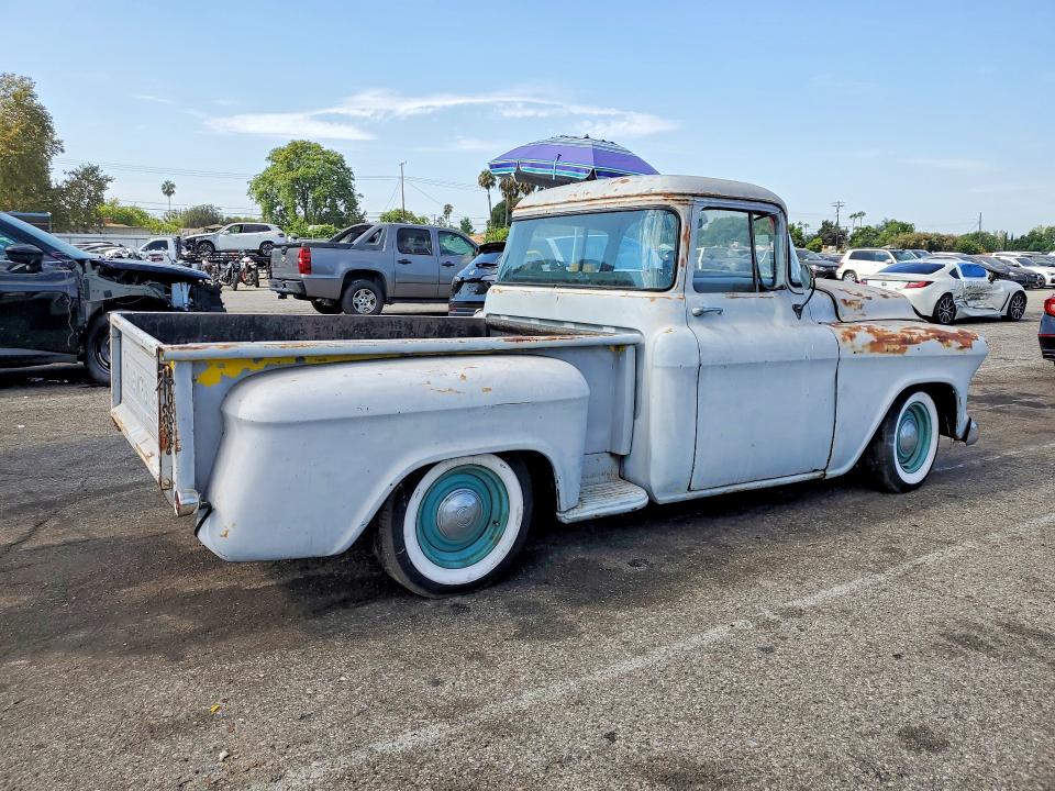 62516106 :رقم المزاد ، 3A57MX2054 vin ، 1957 Chevrolet 3100 مزاد بيع