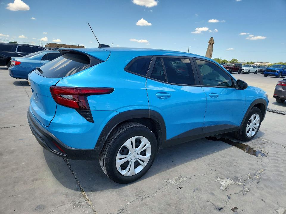 63827366 :رقم المزاد ، KL77LFEP1SC271629 vin ، 2025 Chevrolet Trax مزاد بيع