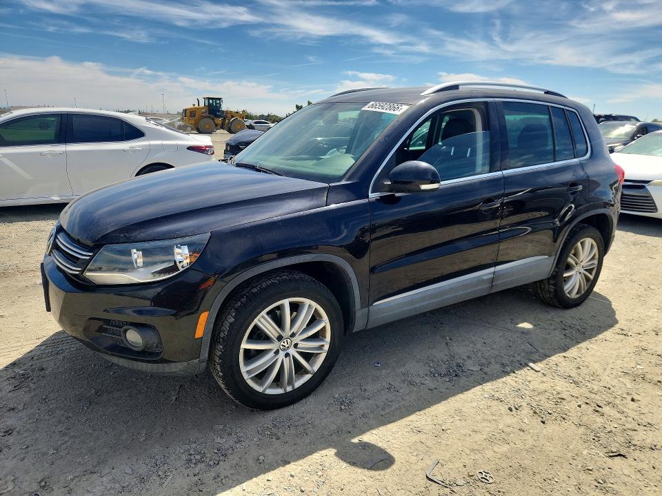 2012 Volkswagen Tiguan მანქანა იყიდება აუქციონზე, vin: WVGBV7AX4CW518544, აუქციონის ნომერი: 66592866