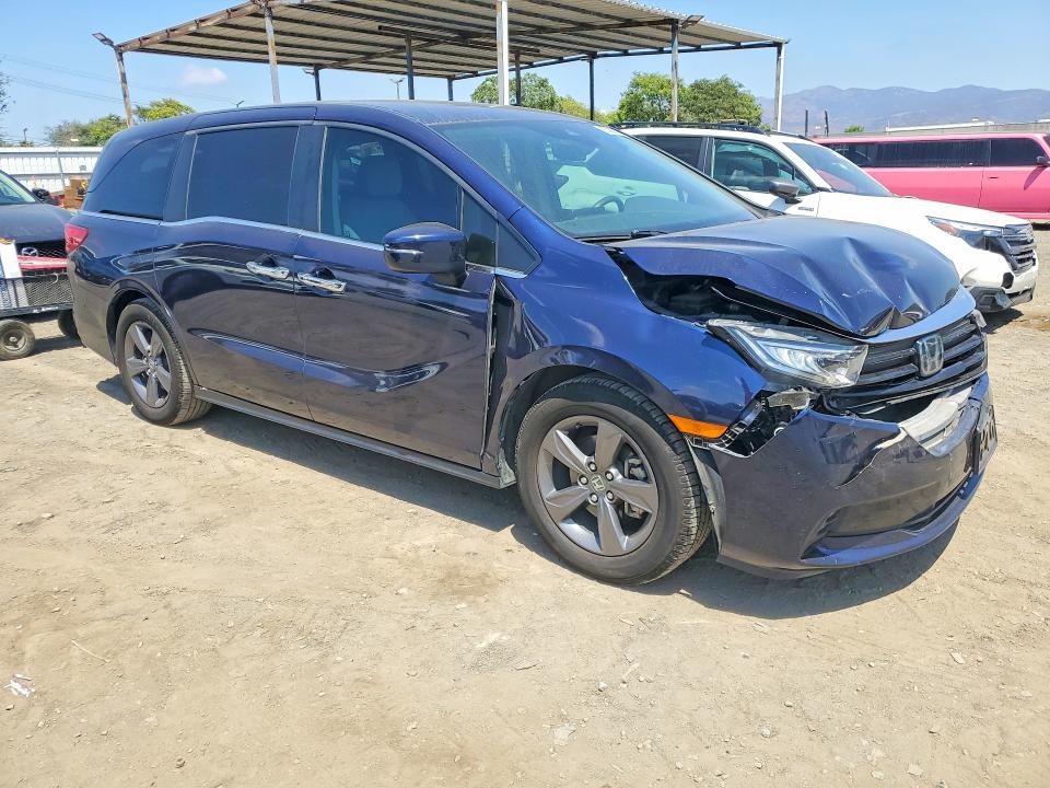 2021 Honda Odyssey მანქანა იყიდება აუქციონზე, vin: 5FNRL6H51MB033842, აუქციონის ნომერი: 65298746
