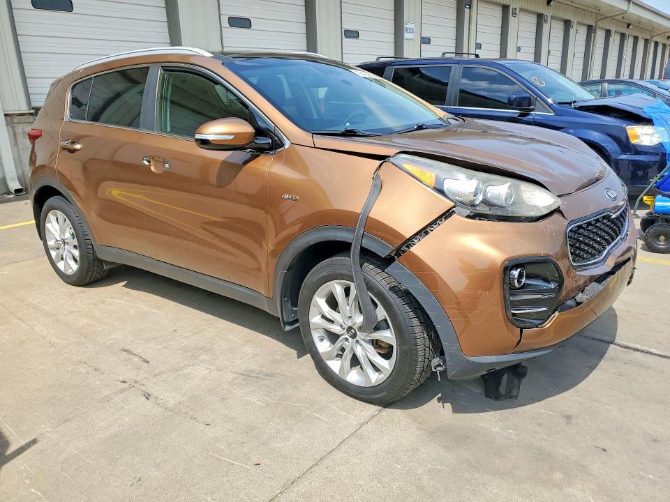 2017 Kia Sportage მანქანა იყიდება აუქციონზე, vin: KNDPNCACXH7221201, აუქციონის ნომერი: 66423966