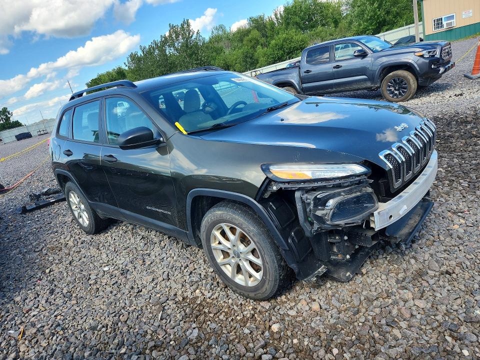 2015 Jeep Cherokee მანქანა იყიდება აუქციონზე, vin: 1C4PJMAB8FW649778, აუქციონის ნომერი: 64048346