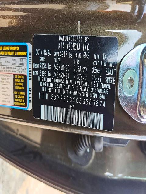 Продажа на аукционе авто 2025 Kia Telluride, vin: 5XYP6DGC0SG585874, номер лота: 64188816