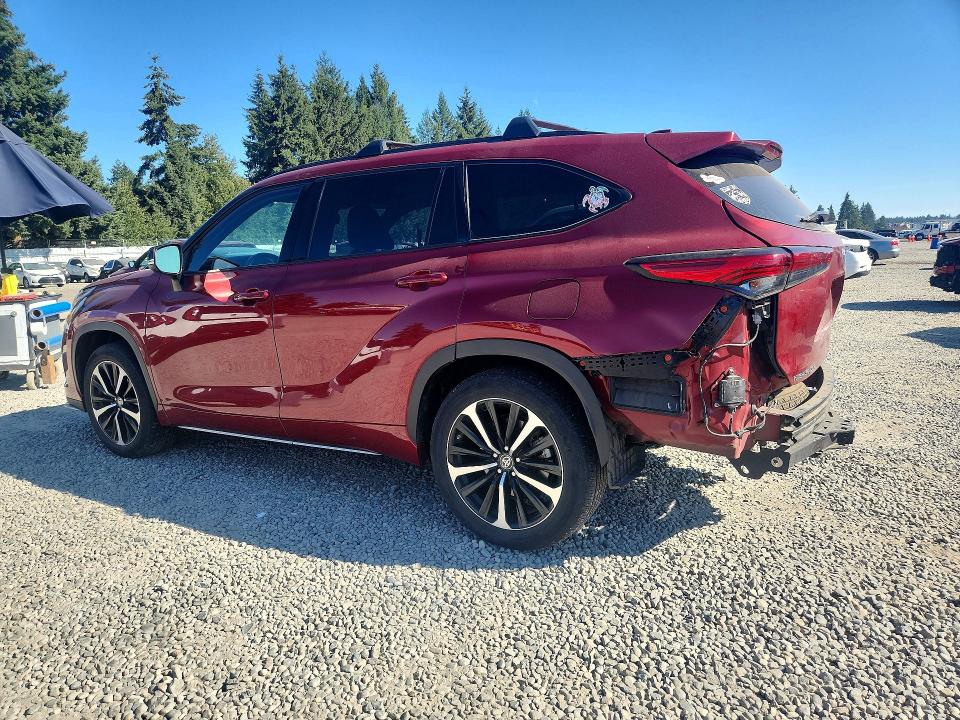 Продажа на аукционе авто 2021 Toyota Highlander, vin: 5TDJZRBH8MS137854, номер лота: 65540726