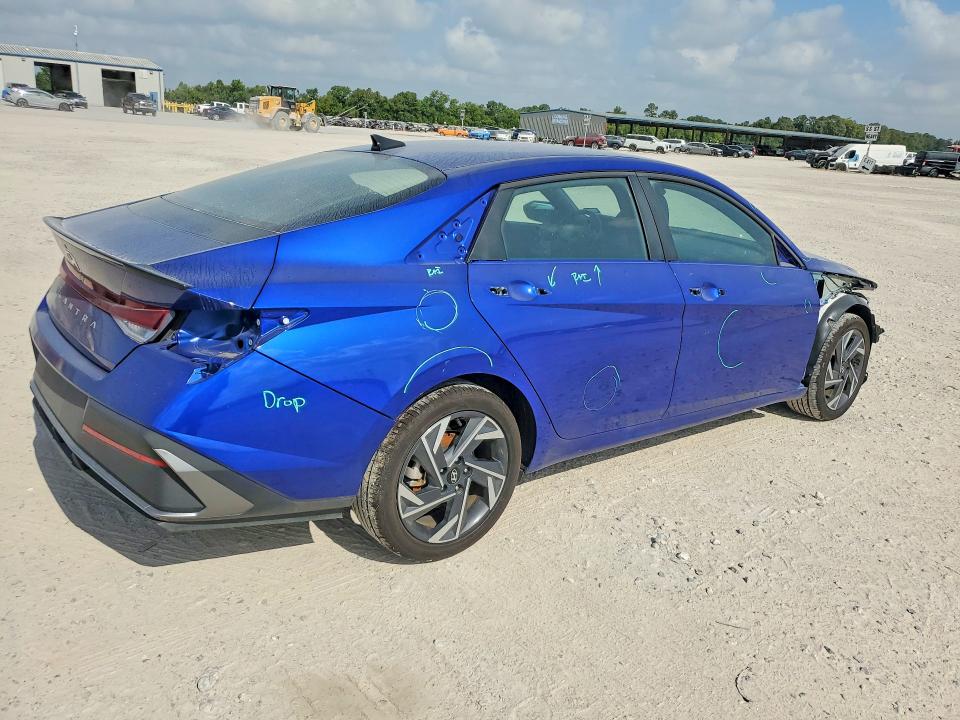 2025 Hyundai Elantra მანქანა იყიდება აუქციონზე, vin: KMHLM4DG9SU058907, აუქციონის ნომერი: 63781836
