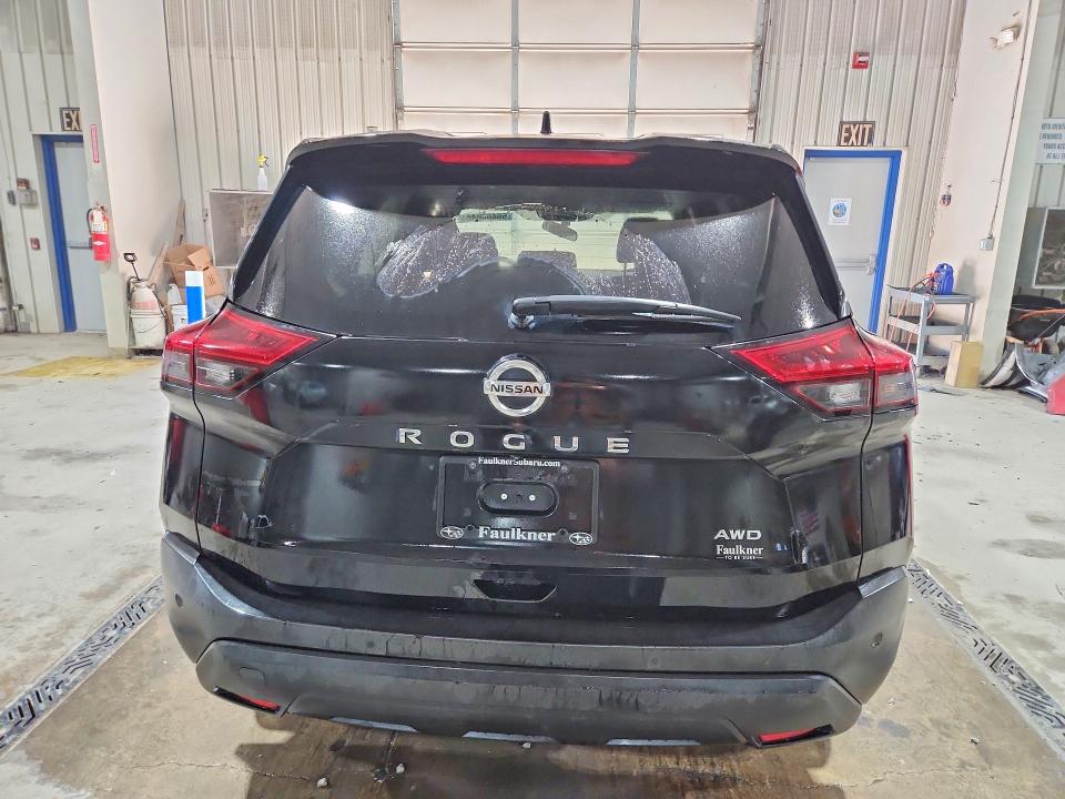 66480046 :رقم المزاد ، 5N1AT3AB1MC694727 vin ، 2021 Nissan Rogue مزاد بيع