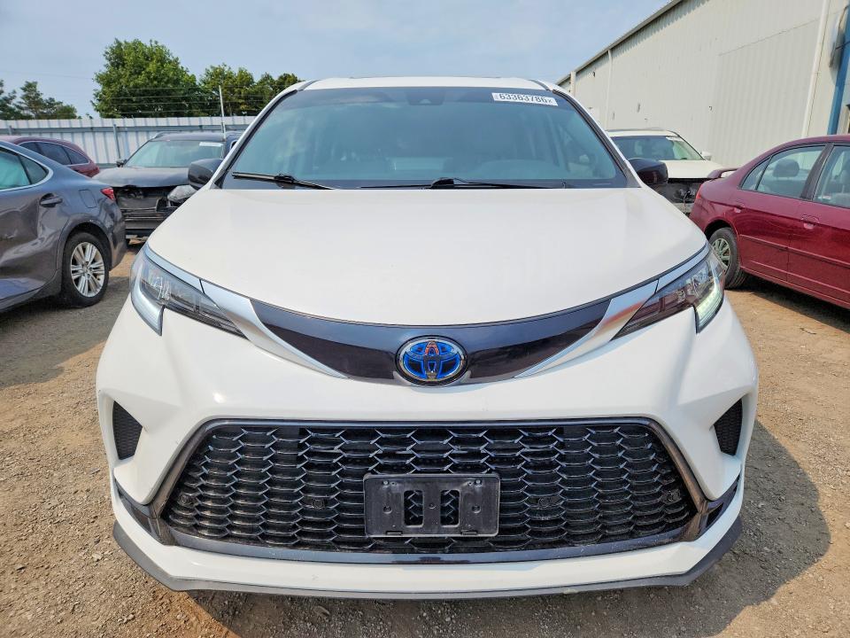 63363786 :رقم المزاد ، 5TDGSKFC8PS074750 vin ، 2023 Toyota Sienna مزاد بيع