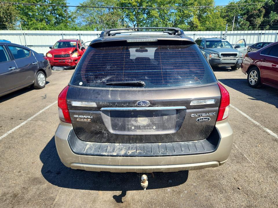 2008 Subaru Outback მანქანა იყიდება აუქციონზე, vin: 4S4BP62C987342396, აუქციონის ნომერი: 65838816