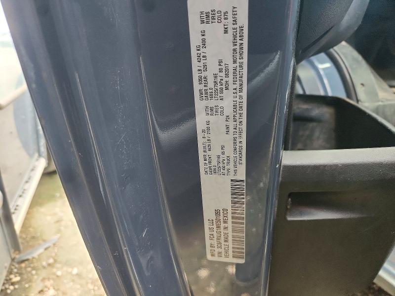 2021 Ram Promaster 3500 მანქანა იყიდება აუქციონზე, vin: 3C6FRVJG1ME501055, აუქციონის ნომერი: 61497816
