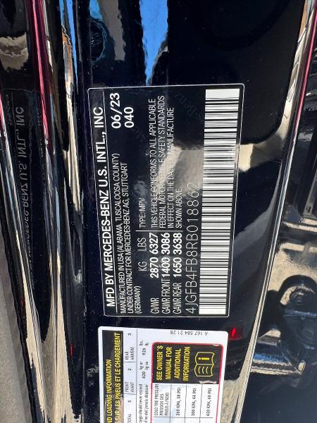 Aukcja sprzedaży 2024 Mercedes-benz Gle, vin: 4JGFB4FB8RB018862, numer aukcji: 64223666