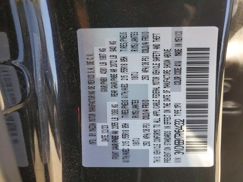 65028716 :رقم المزاد ، 3MVDMBBM7RM644332 vin ، 2024 Mazda Cx-30 مزاد بيع