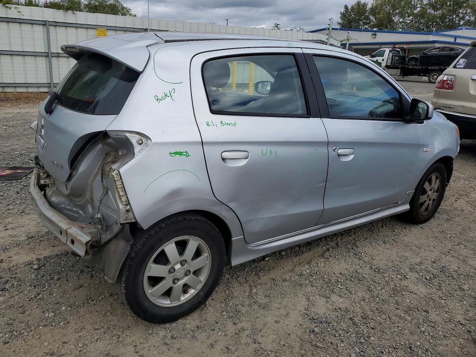 66639936 :رقم المزاد ، ML32A4HJ3EH007241 vin ، 2014 Mitsubishi Mirage مزاد بيع