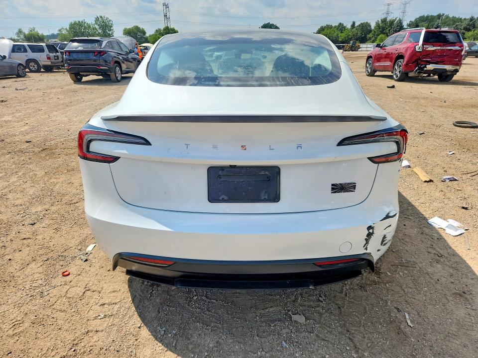 Aukcja sprzedaży 2025 Tesla Model 3, vin: 5YJ3E1ET6SF028297, numer aukcji: 63950526