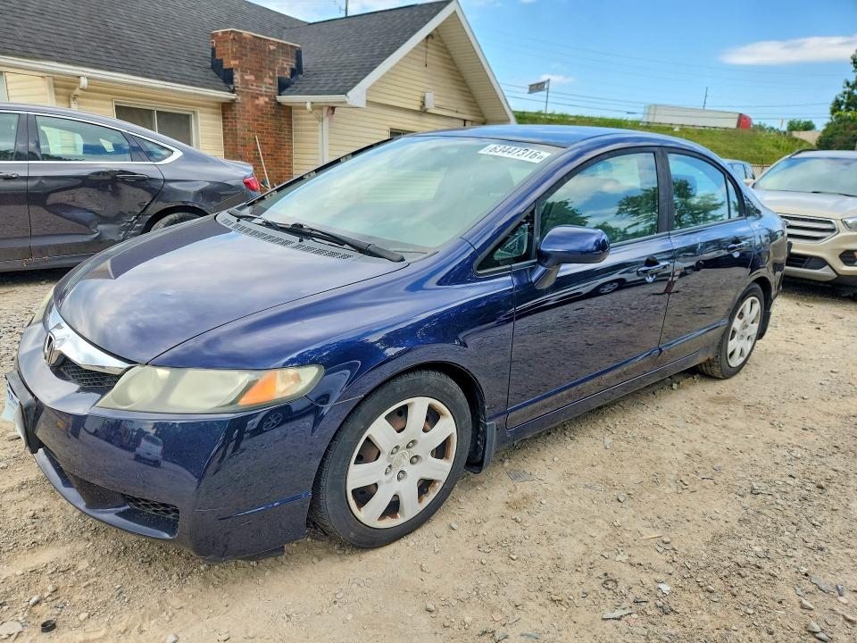 63447316 :رقم المزاد ، 19XFA1F58AE032106 vin ، 2010 Honda Civic مزاد بيع