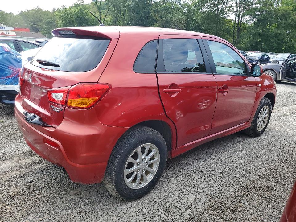 65552836 :رقم المزاد ، JA4AP3AU3CZ010115 vin ، 2012 Mitsubishi Outlander Sport مزاد بيع