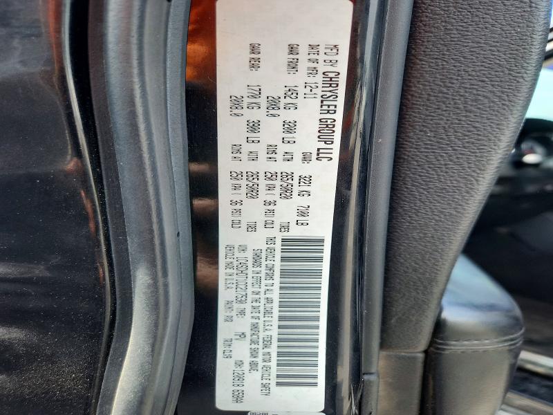 Aukcja sprzedaży 2012 Dodge Durango, vin: 1C4SDHDT1CC217530, numer aukcji: 65993136