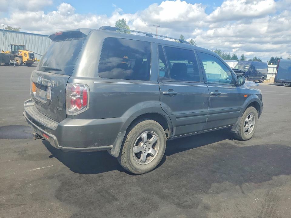 2007 Honda Pilot მანქანა იყიდება აუქციონზე, vin: 2HKYF18697H501949, აუქციონის ნომერი: 64863316