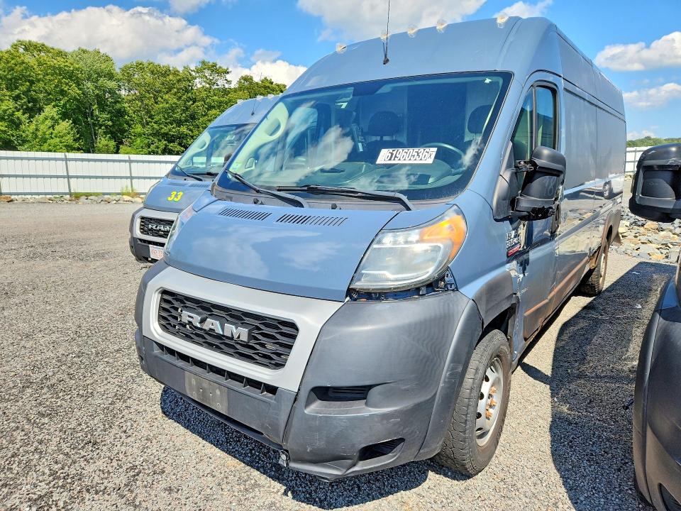 Продаж на аукціоні авто 2020 Ram Promaster 3500, vin: 3C6URVJG3LE133936, номер лоту: 61960536