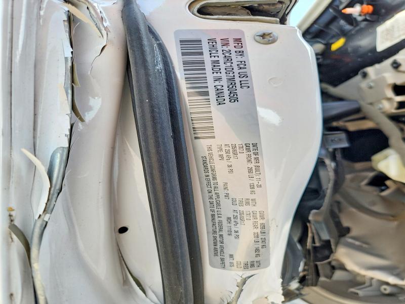 Auction sale of the 2021 Chrysler Voyager, vin: 2C4RC1DG7MR504505, lot number: 62935236