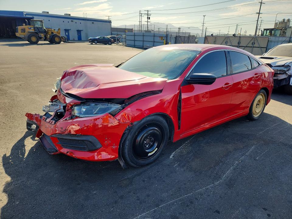 62542456 :رقم المزاد ، 2HGFC2F51GH562822 vin ، 2016 Honda Civic مزاد بيع