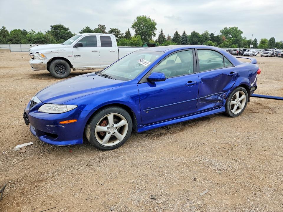 63619696 :رقم المزاد ، 1YVFP80D145N10917 vin ، 2004 Mazda 6 مزاد بيع