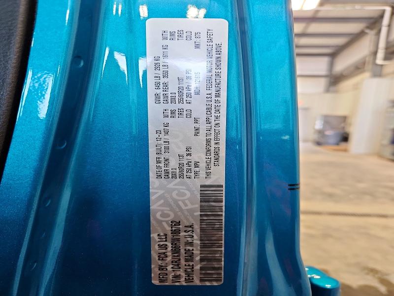 62600866 :رقم المزاد ، 1C4RJXN66RW186762 vin ، 2024 Jeep Wrangler مزاد بيع