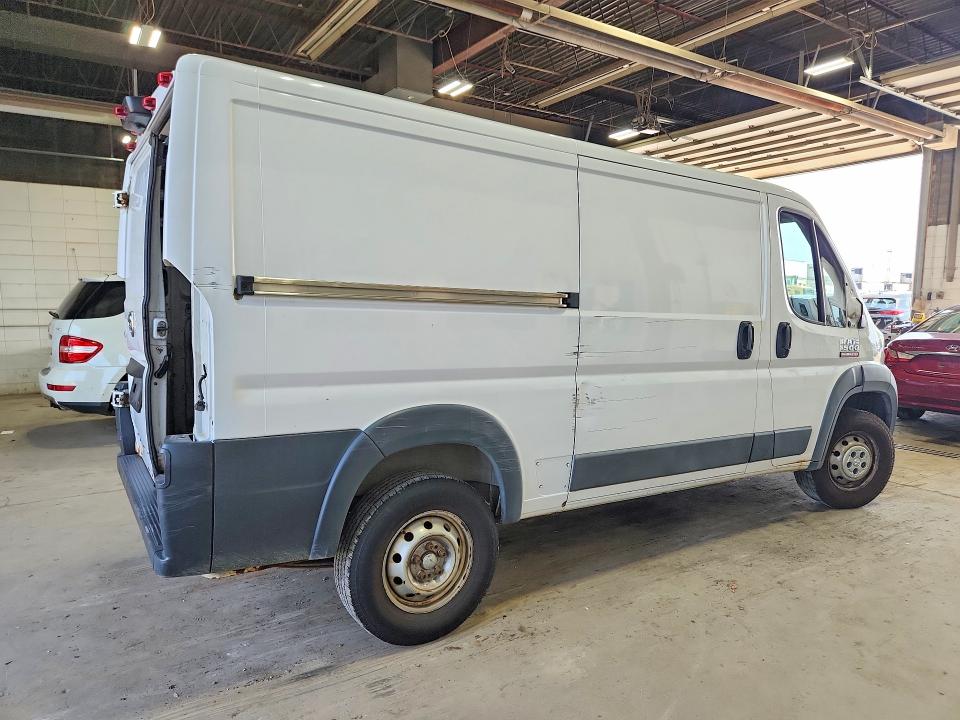64234196 :رقم المزاد ، 3C6TRVAG8HE525314 vin ، 2017 Ram Promaster 1500 مزاد بيع