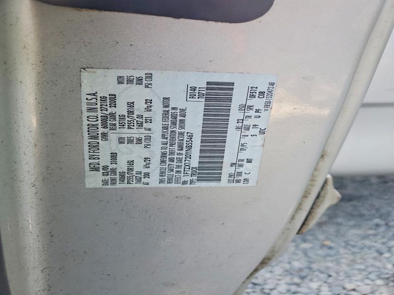Aukcja sprzedaży 2000 Ford F150, vin: 1FTZX1720YNB55467, numer aukcji: 66058556