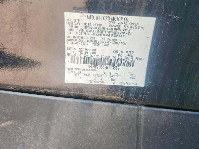Продаж на аукціоні авто 2015 Ford Taurus, vin: 1FAHP2H85FG113582, номер лоту: 64750146