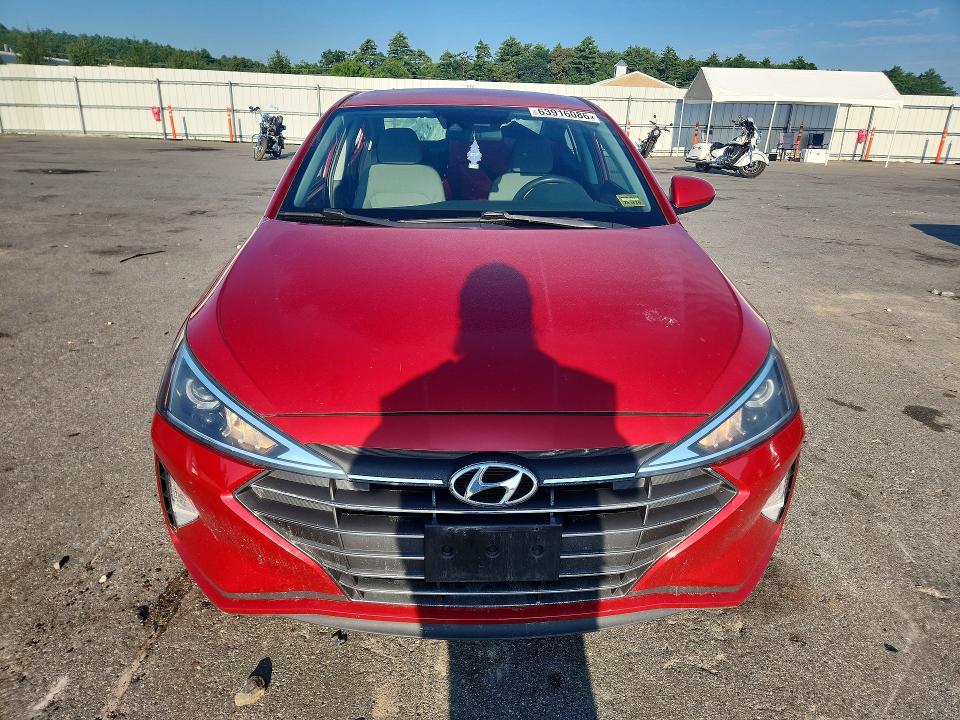 63916086 :رقم المزاد ، 5NPD84LF1KH490309 vin ، 2019 Hyundai Elantra مزاد بيع