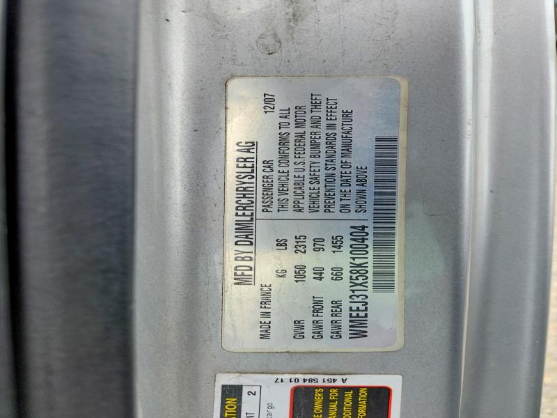Продажа на аукционе авто 2008 Smart Fortwo, vin: WMEEJ31X58K100404, номер лота: 64514006
