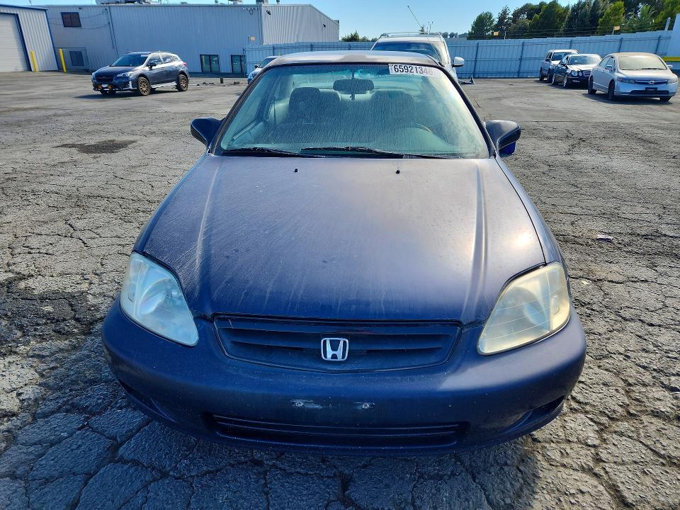 1999 Honda Civic მანქანა იყიდება აუქციონზე, vin: 1HGEJ6129XL057281, აუქციონის ნომერი: 65921346