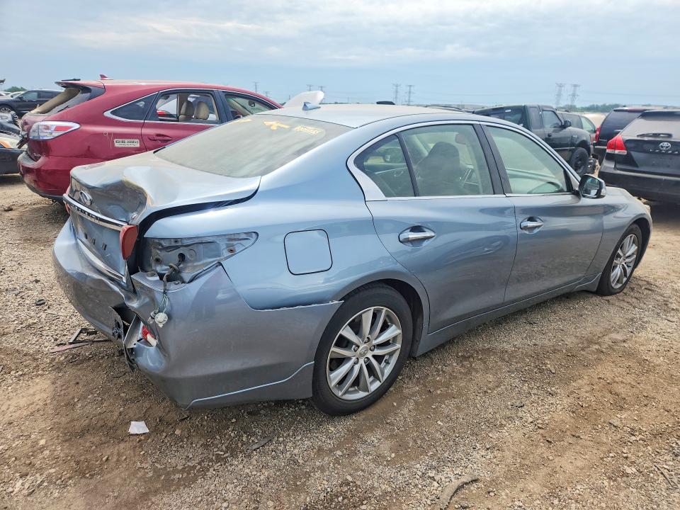 2015 Infiniti Q50 მანქანა იყიდება აუქციონზე, vin: JN1BV7AR2FM404020, აუქციონის ნომერი: 65317006