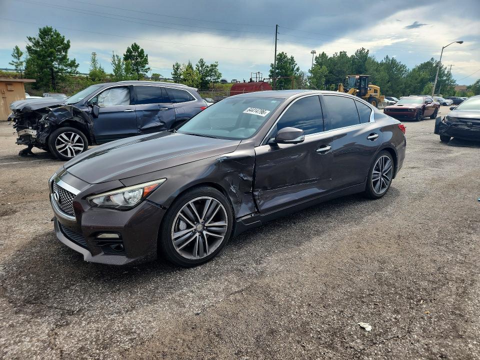 Aukcja sprzedaży 2014 Infiniti Q50, vin: JN1BV7AP3EM670272, numer aukcji: 64414796