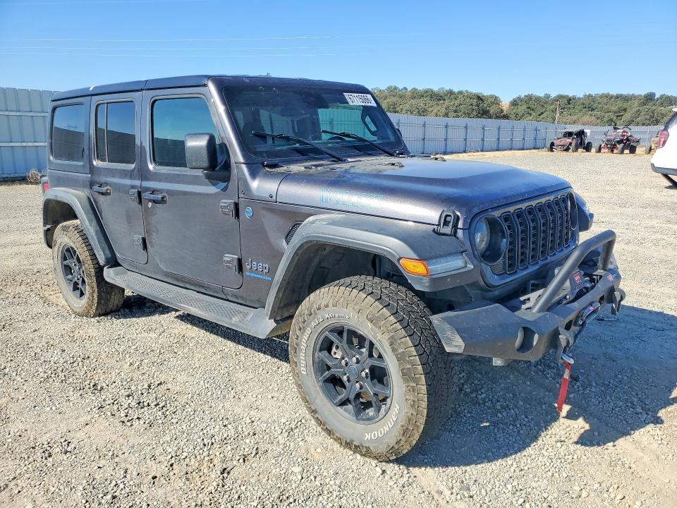 67115066 :رقم المزاد ، 1C4RJXN65RW195159 vin ، 2024 Jeep Wrangler مزاد بيع