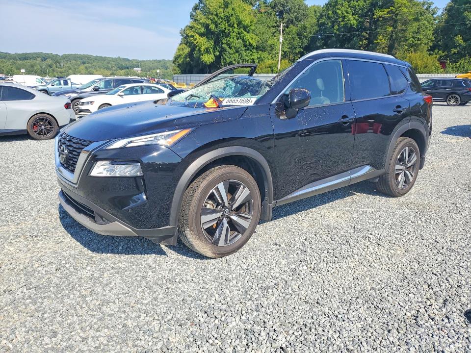 2021 Nissan Rogue მანქანა იყიდება აუქციონზე, vin: JN8AT3CA8MW027195, აუქციონის ნომერი: 66651696