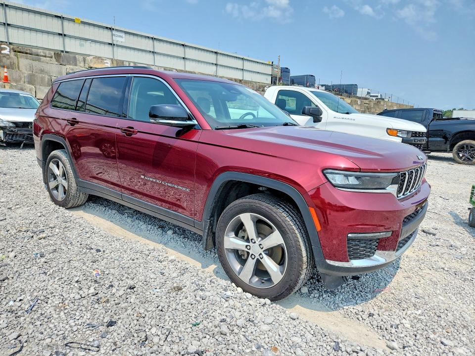 64568216 :رقم المزاد ، 1C4RJKBG7M8116121 vin ، 2021 Jeep Grand Cherokee مزاد بيع