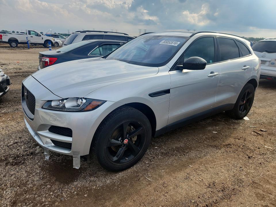 2020 Jaguar F-pace მანქანა იყიდება აუქციონზე, vin: SADCJ2FX3LA659428, აუქციონის ნომერი: 65053516