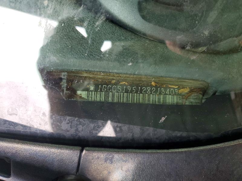 64929606 :رقم المزاد ، 1GCCS195128213409 vin ، 2002 Chevrolet S Truck مزاد بيع