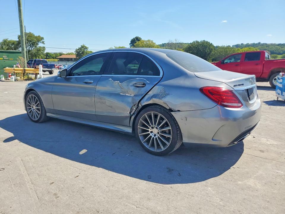 2015 Mercedes-benz C მანქანა იყიდება აუქციონზე, vin: 55SWF4JB6FU054508, აუქციონის ნომერი: 66130376