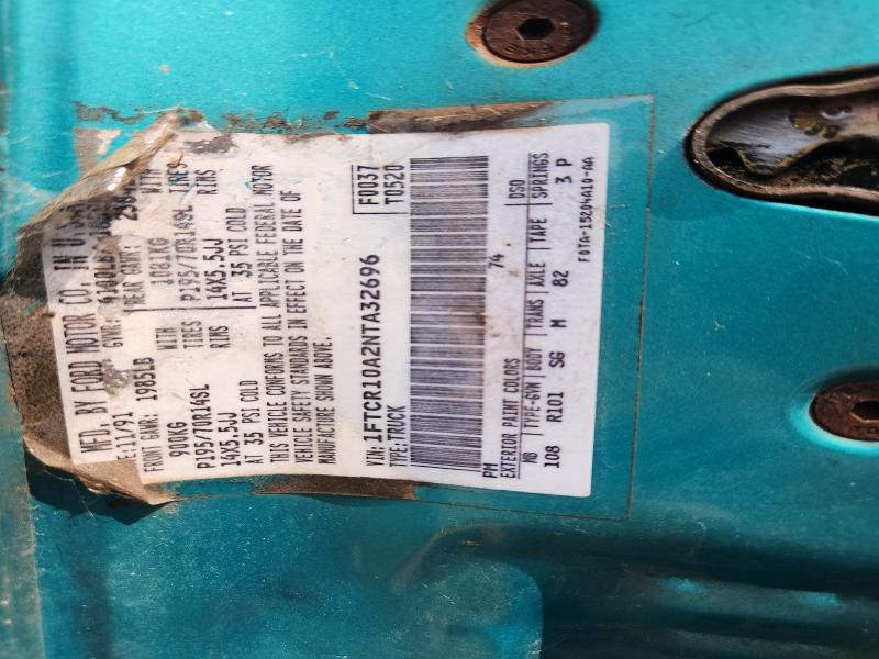 Aukcja sprzedaży 1992 Ford Ranger, vin: 1FTCR10A2NTA32696, numer aukcji: 65027256
