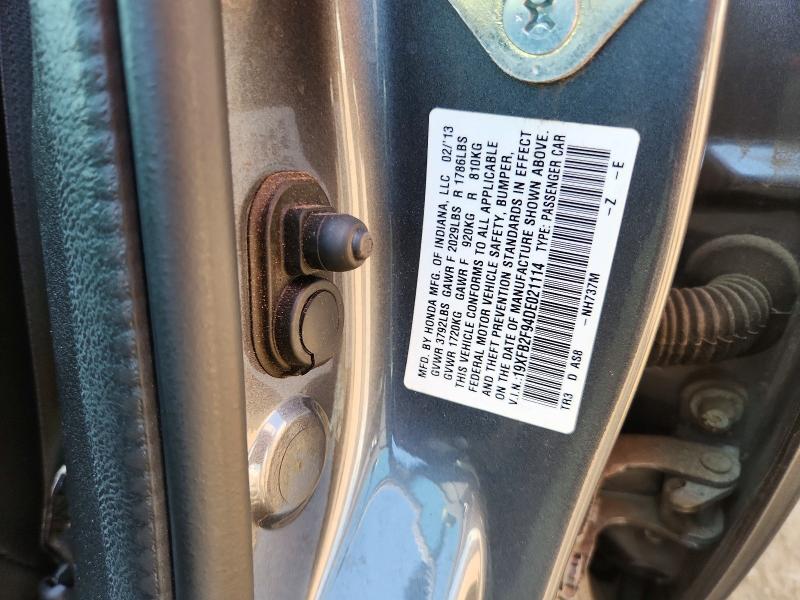 Aukcja sprzedaży 2013 Honda Civic, vin: 19XFB2F94DE021114, numer aukcji: 63905256