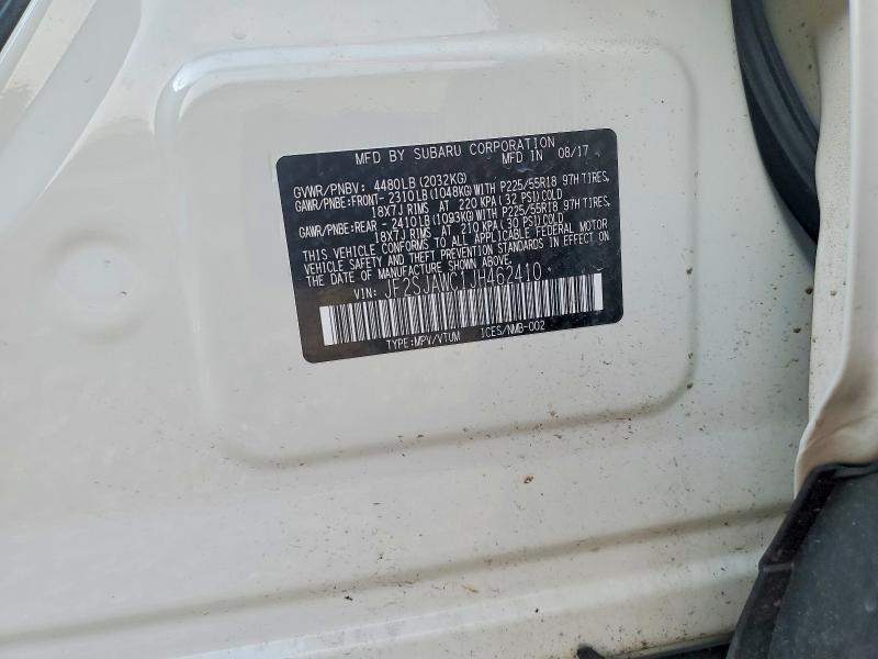 Aukcja sprzedaży 2018 Subaru Forester, vin: JF2SJAWC1JH462410, numer aukcji: 66141236