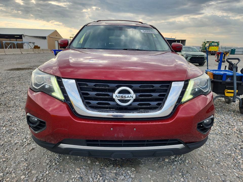 2017 Nissan Pathfinder მანქანა იყიდება აუქციონზე, vin: 5N1DR2MM4HC686775, აუქციონის ნომერი: 64908466