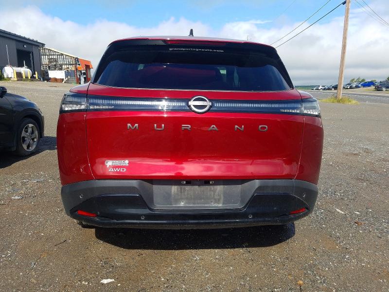 2025 Nissan Murano მანქანა იყიდება აუქციონზე, vin: 5N1AZ3BS4SC120410, აუქციონის ნომერი: 65164406