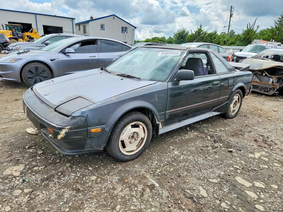 64863686 :رقم المزاد ، JT2AW15CXG0056087 vin ، 1986 Toyota Mr2 مزاد بيع